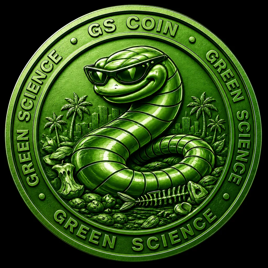 GS Coins green coin